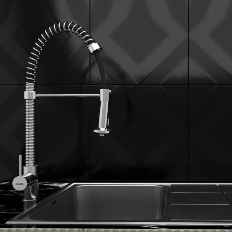 MILANO | Spring Pullout Kitchen Sink Mixer | 140100300206