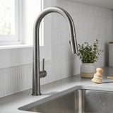MILANO | Tina Pullout Kitchen Sink Mixer Gray | 140100300488