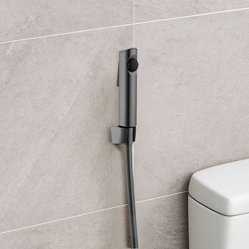 MILANO | Phantom Shattaf Set Gun Metal Premium Handheld Bidet Spray Durable Finish Contemporary Bathroom Hygiene Solution | 140100400204