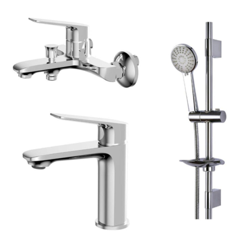 MILANO | Race Collection Basin & Shower Mixerw/Shower Kit (3Pcs) | 140100600175