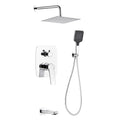 MILANO | Luxe Glow 3 Way Concealed Shower Mixer Complete Set Chrome | 140101000742