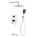 MILANO | Luxe Glow 3 Way Concealed Shower Mixer Complete Set Chrome | 140101000742