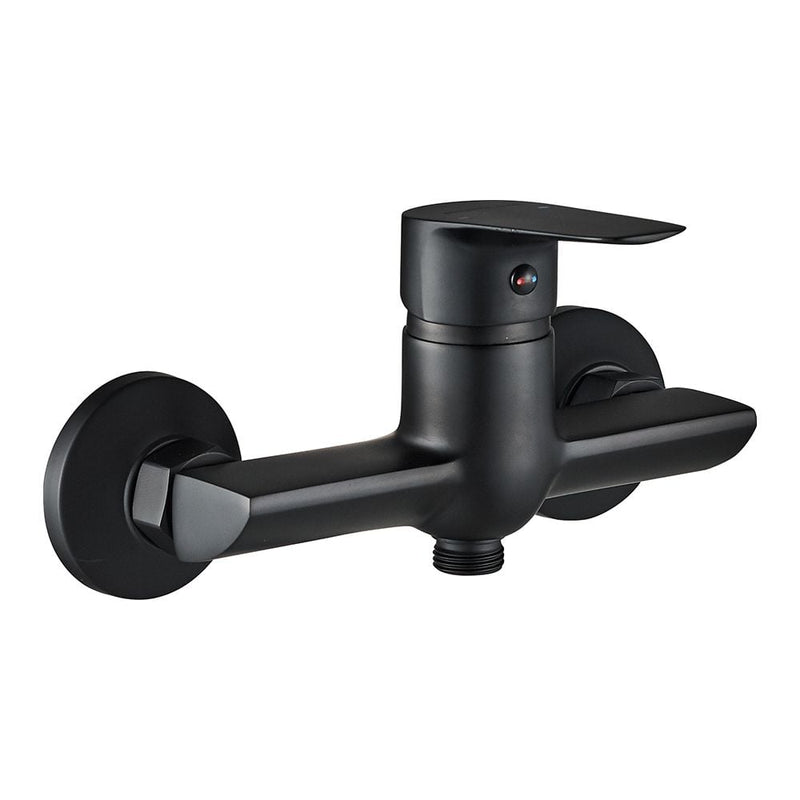 MILANO | Luxe Bayz Wall Shower Mixer Blk | 140103200738
