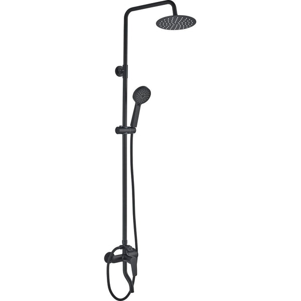 MILANO | Plus Bayz Plus Bath Shower Mixer Complete Set Matte Black | 140103200740