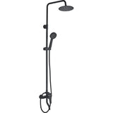 MILANO | Plus Bayz Plus Bath Shower Mixer Complete Set Matte Black | 140103200740