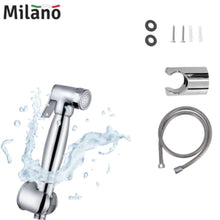 MILANO | Luxury Brass Shattaf Set Chrome | 140200100129