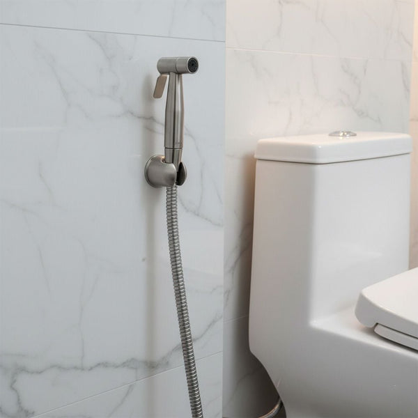MILANO | Azzy Shattaf Set Modern Handheld Bidet Spray Durable Build Comfortable Grip Essential Bathroom Hygiene Accessory | 140200100215