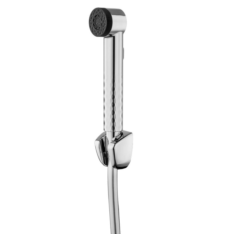 MILANO | Hana Shattaf Set Chrome Modern Handheld Bidet Spray Durable Chrome Finish Sleek Bathroom Hygiene Solution | 140200100266