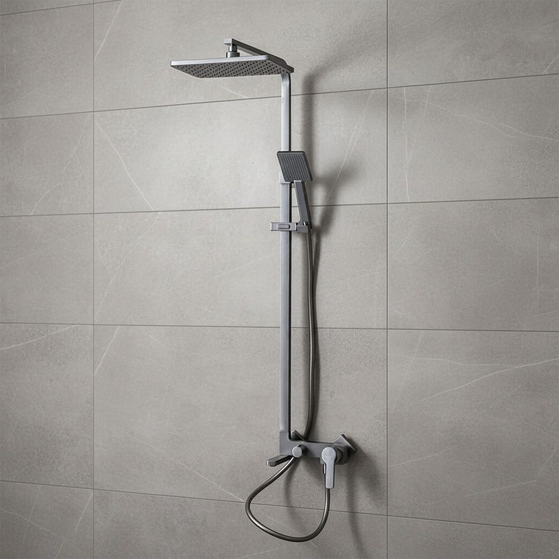 MILANO | Hope Rain Shower Column Complete Gun Metal | 140300700002