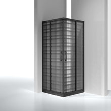 MILANO | Shower Cubicle - 900*900*1950 cm - Matt Black | 140400100196