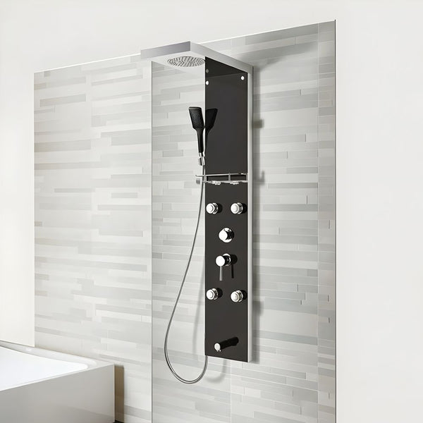MILANO | Chery Shower Panel Glass +Ss 304 Sl3101B 1 S | 140400200148