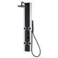 MILANO | Luxe Cloud Shower Panel 1400X200MM Black+White Made in China | 140400200210