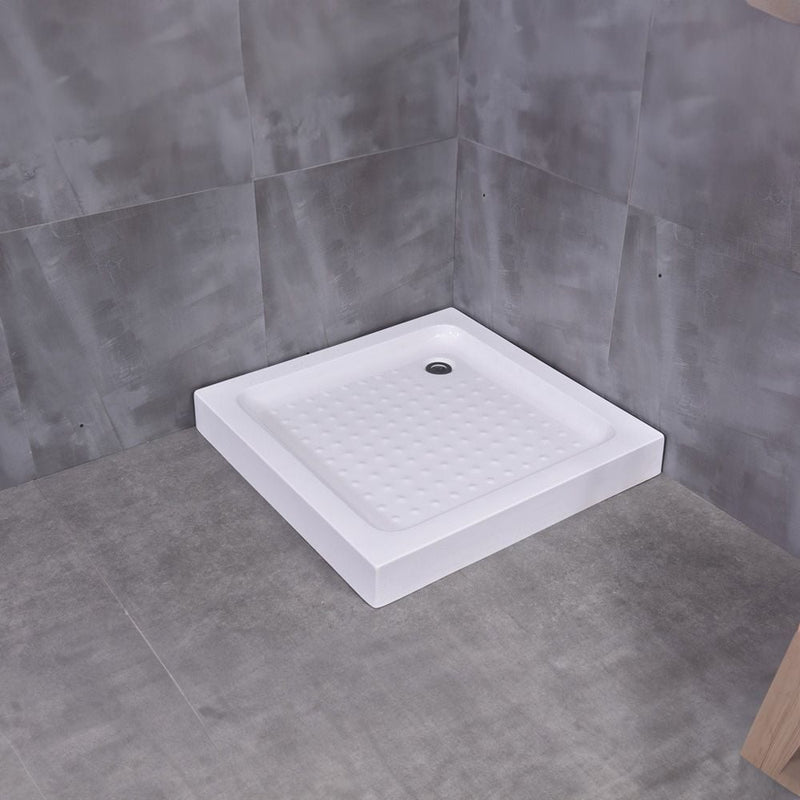 MILANO | Abs Layon Shower Tray Square  Wa6001 800X800Mm White Made In China | 140400300041