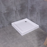MILANO | Abs Layon Shower Tray Square  Wa6001 800X800Mm White Made In China | 140400300041