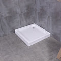 MILANO | Abs Layon Shower Tray Square  Wa6001 800X800Mm White Made In China | 140400300041