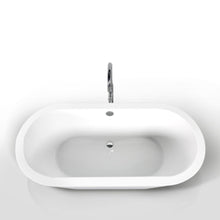 MILANO | Queen Acrylic Freestanding Bathtub with Pop Up waste - 150x80x60 cm | 140400400122