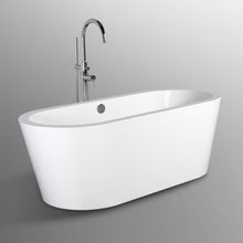 MILANO | Queen Acrylic Freestanding Bathtub with Pop Up waste - 150x80x60 cm | 140400400122