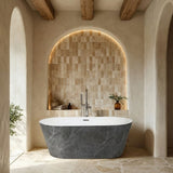 MILANO | Flora-C Freestanding Bathtub 1700X730X580 1 Pcs Set | 140400400152