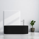 MILANO | Plus Anthem Freestanding Bath Tub 1700X750X550 Matte Black | 140400400169