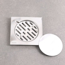 MILANO | Floor Drain SS-304 3-Pcs 15X15Cm Hc-0010 (6'X6') | 140400500280