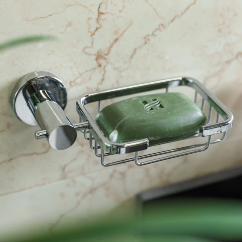 MILANO | Kika - Chrome Finish Soap Basket -15612 | 140400500447