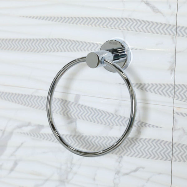 MILANO | Kika- Chrome Finish Towel Ring -15605 | 140400500451