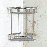 MILANO | Dora Ss Corner Two Layer Basket | 140400500624