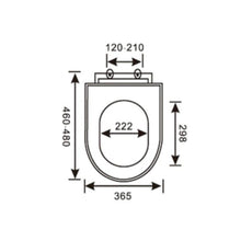 MILANO | Delux Wc Slow Down Seat Cover Msc-049 -L37Xw45 | 140400500791
