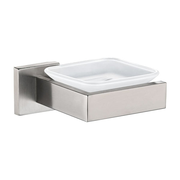 MILANO | Mariz Soap Dish Square Brushed Nickel | 140400501084