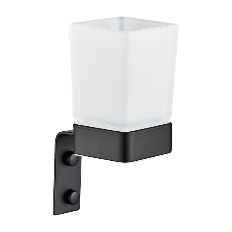 MILANO | Mae Bathroom Accessories 7 Pcs Gift Set Matt Black | 140400501095