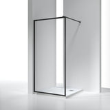 MILANO | Shower Partition 900X2100 Matt Black Wf-1P | 140400501098