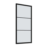 MILANO | Bathtub Screen Wg 1Pg  800 1400 Matt Black Made In China | 140400501207