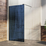 MILANO | Plus Bath Screen Wbs-1 971-1000X2000 Black | 140400501223