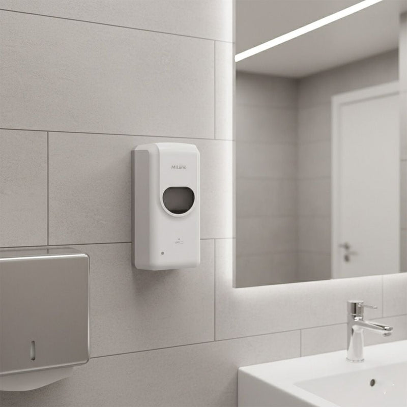 MILANO | Wall-Mounted Soap Dispenser White | 140400501254
