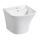 MILANO | Luxe Plazzo Wall Hung Basin - 49x44x38 cm | 140400501282
