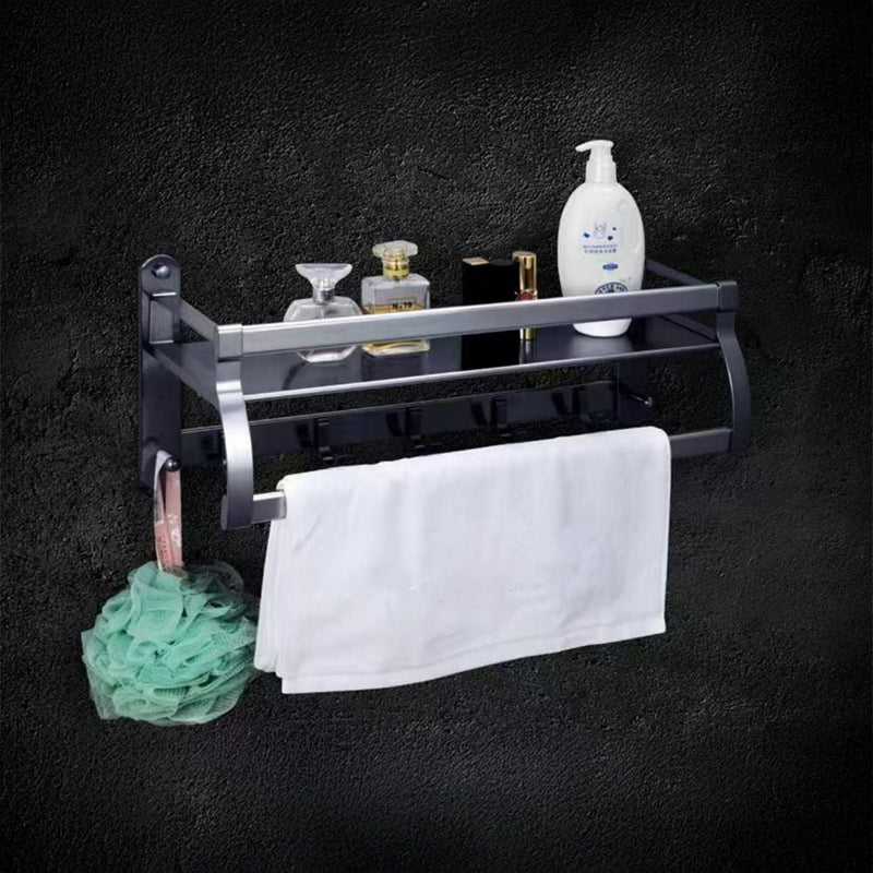 MILANO | Luxe Wave Towel Rack Grey | 140400501283