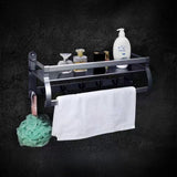 MILANO | Luxe Wave Towel Rack Grey | 140400501283