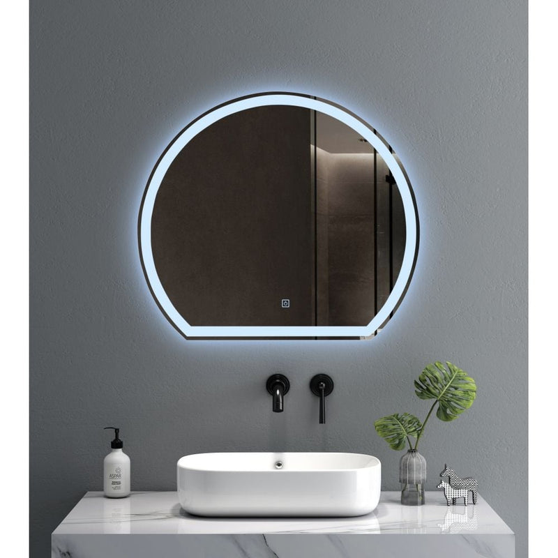 MILANO | LED Mirror with Touch Switch - 80x70 cm | 140400700182