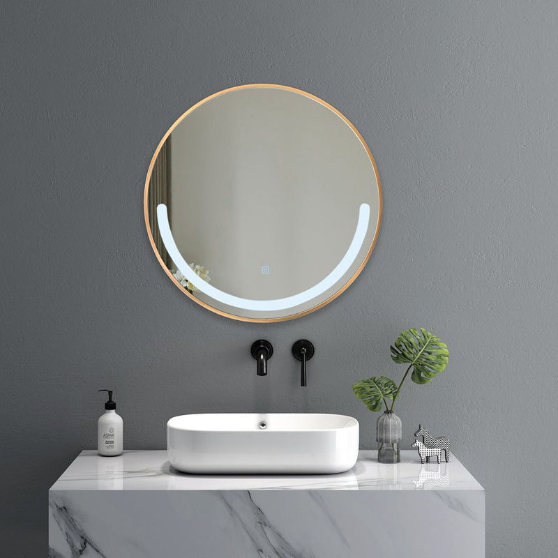 MILANO | Led Mirror With Touch Switch/4Cm Aluminum Frame 600Mm Hs16374 Made In China | 140400700189