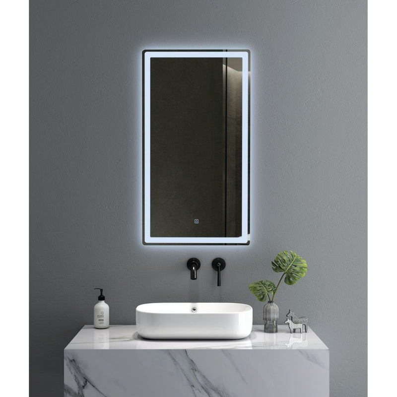 MILANO | Led Mirror With Touch Switch 500*900Mm Hs16376 | 140400700191