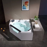 MILANO | King Plus Massage Bath Tub With Digital Panel Air Bubble 1500*1500*700 1 Pcs Set | 140400800096