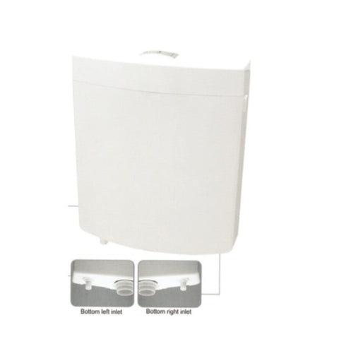 MILANO | Wall Hung Flush Tank White | 140500100093