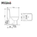 MILANO | Wc Model No:352 White | 140500100128