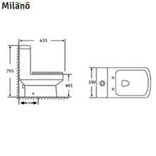 MILANO | Verdi Wc White- S-Trap | 140500100458