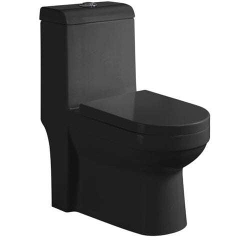 MILANO | Wc Model No:98C S-Trap Black 250Mm | 140500100646