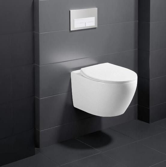 MILANO | Luxe Rimless Yuna Pro Wall Hung Wc W914B 530 380 350 White Made In China | 140500100688