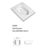 MILANO | Asian Wc 500X430X150 As908-Slim Made In China | 140500100695