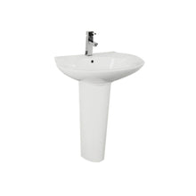 MILANO | American Model Kn-418 Wash Basin With Ped White | 140500200002