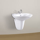 MILANO | Hung Wash Basin Model No 418A White Milano | 140500200048