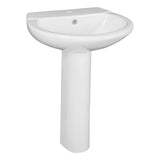 MILANO | Basin With Pedestal Kn189-1White 24 Milano Made In China | 140500200152